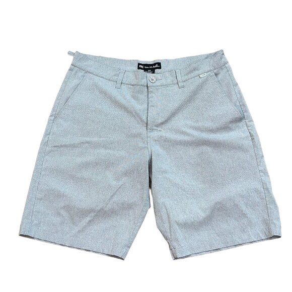 Travis Mathew Flat Front Grey Golf Shorts Size‎ 34 - Picture 1 of 6